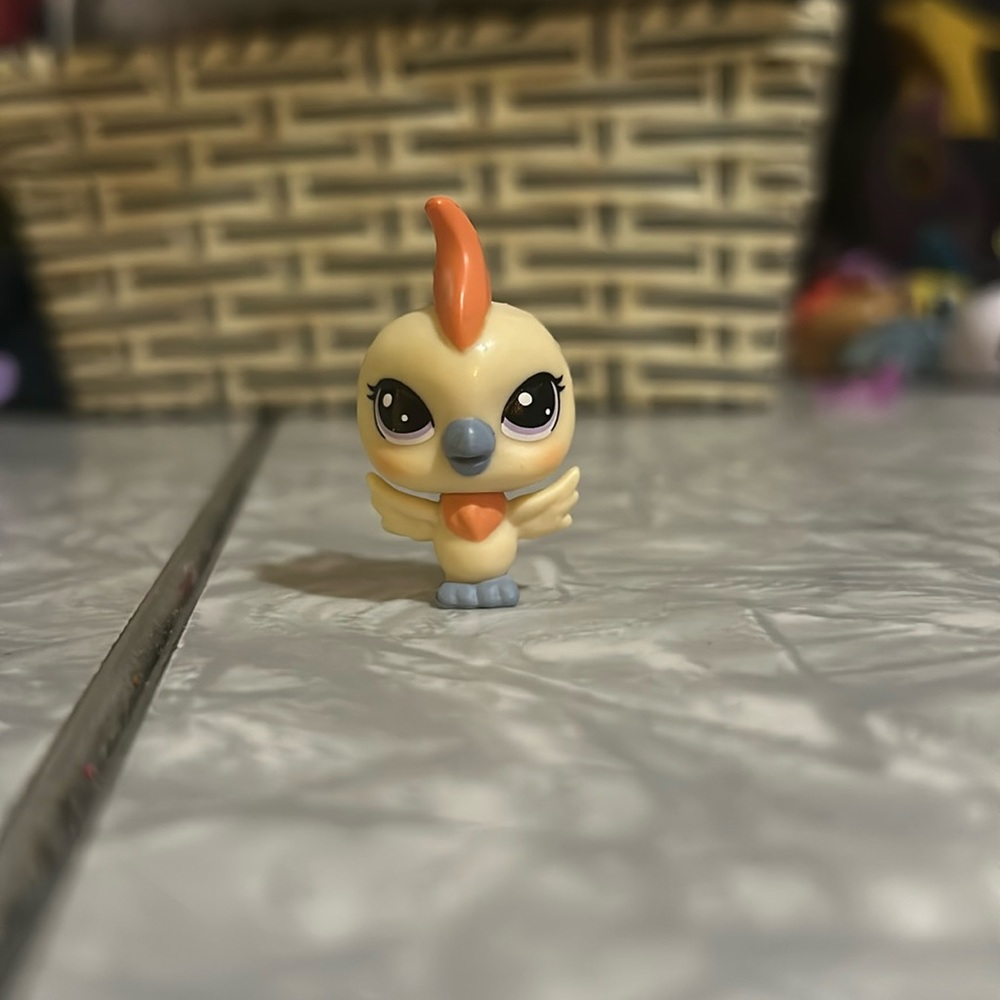 Littlest Pet Shop #3-160 Mini Cockatoo